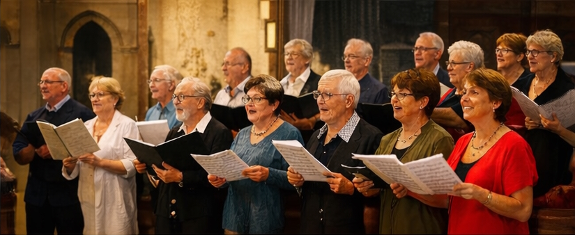 Chorale en répétition